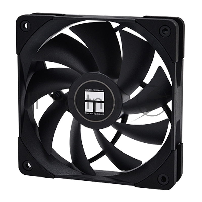 Вентилятор для корпуса Thermalright TL-C12-B 120х120x25 черный 4-pin 25.6дБ Ret