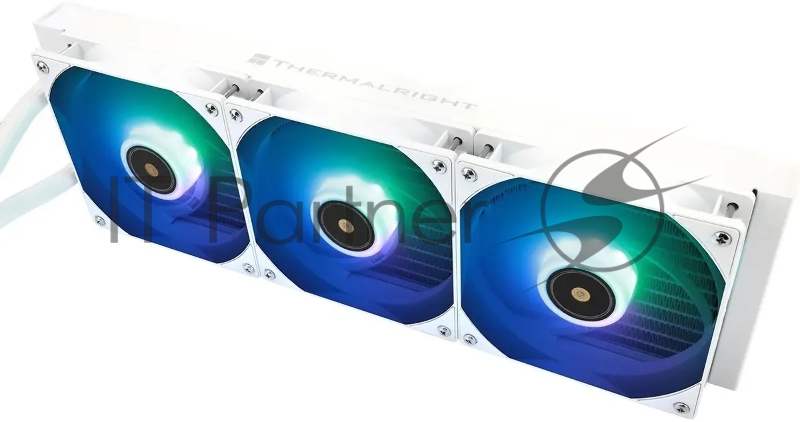 Система водяного охлаждения Thermalright Core Vision 360 ARGB Soc-AM5/AM4/1200/1700/1851 белый 4-pin 28.1dB Al LCD Ret (C-VISION-360-WH-ARGB)
