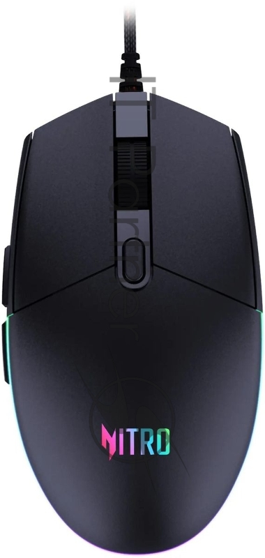 Мышь Acer Nitro OMW400, оптическая, проводная, черный