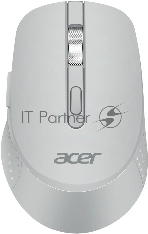 Мышь Acer OMR310, оптическая, беспроводная, светло-серый