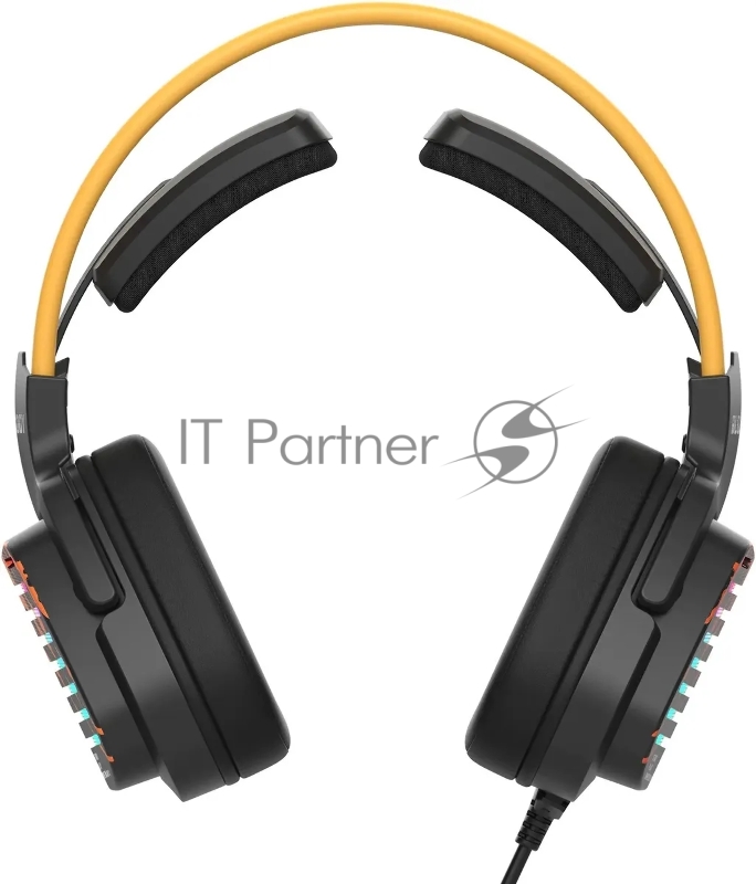 Наушники с микрофоном A4Tech Bloody G565 черный/рисунок 0.2м мониторные оголовье (G565 ENERGY BLACK)