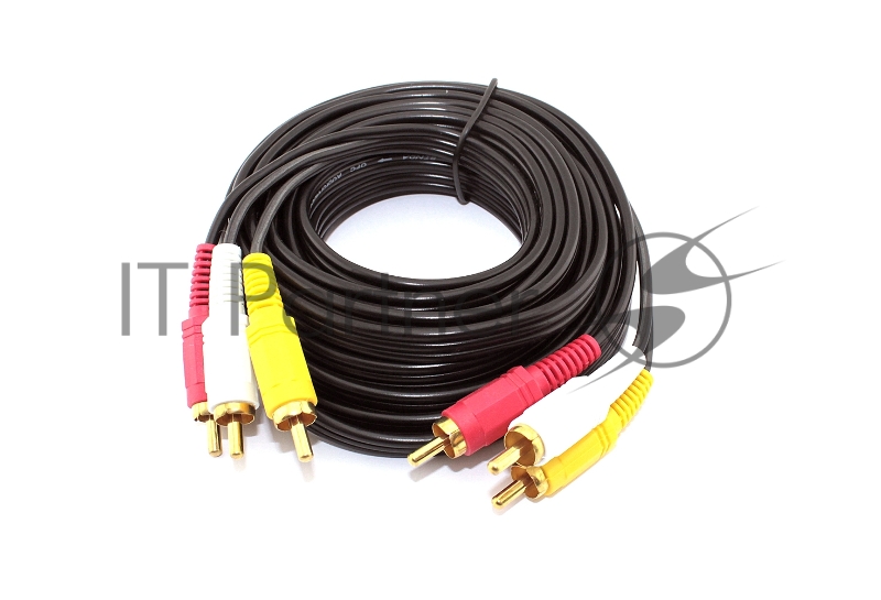 Кабель AV 5 м папа-папа