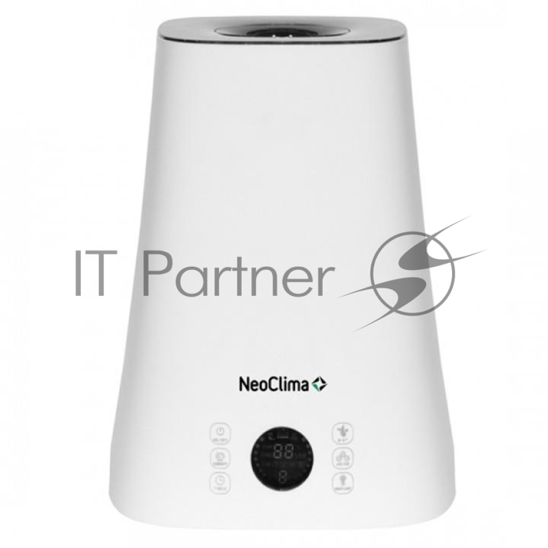 Увлажнитель воздуха Neoclima NHL-500-VS Емкость бака 5 л, Рабочее напряжение 230 В/50 Гц, Мощность 25 Вт, Уровень шума <35 дБ, Класс защиты IPX3, Расход воды 250 мл/ч, Обслуживаемая площадь до 40 кв. м., Вес 1,32 кг, Габариты 200х200х300 мм, цифрово