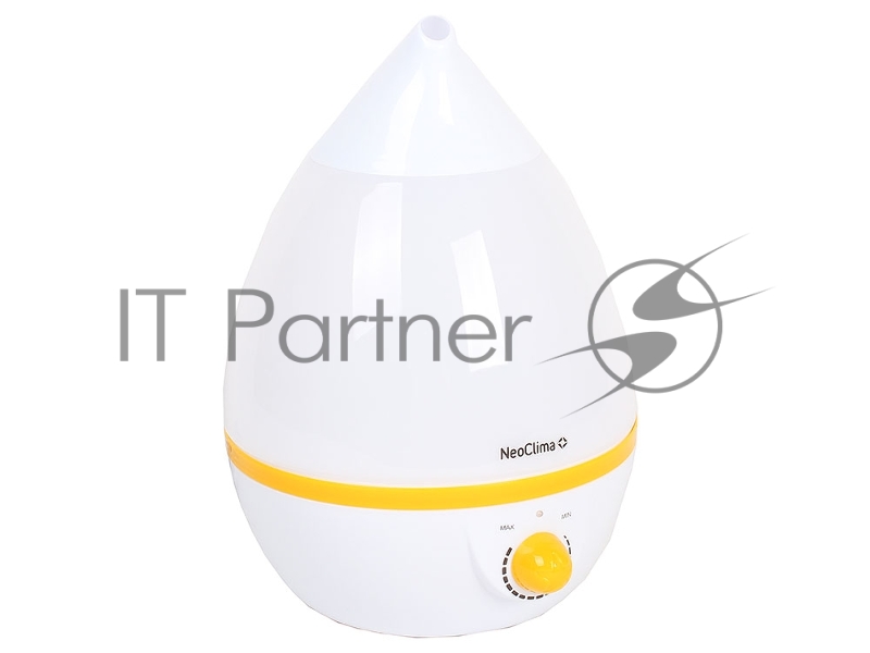 Увлажнитель воздуха Neoclima NHL-200L белый Обсл.площадь 20кв.м. Антибактериальное покрытие, Расход воды 250 гр/час, Объём 2л