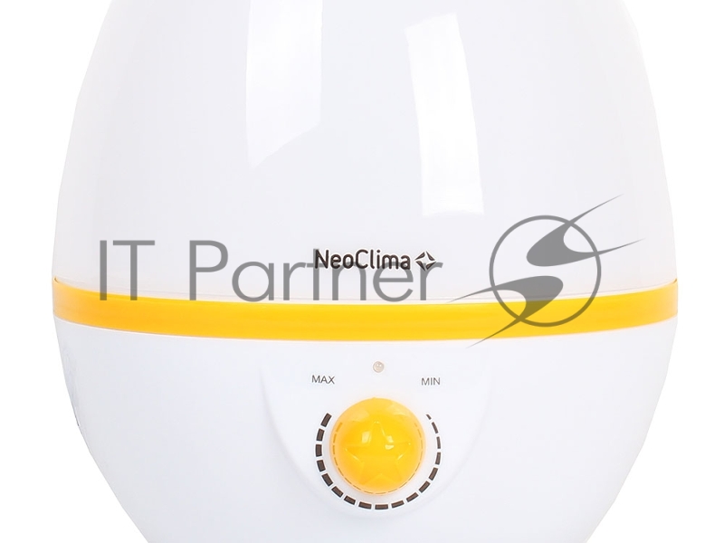Увлажнитель воздуха Neoclima NHL-200L белый Обсл.площадь 20кв.м. Антибактериальное покрытие, Расход воды 250 гр/час, Объём 2л