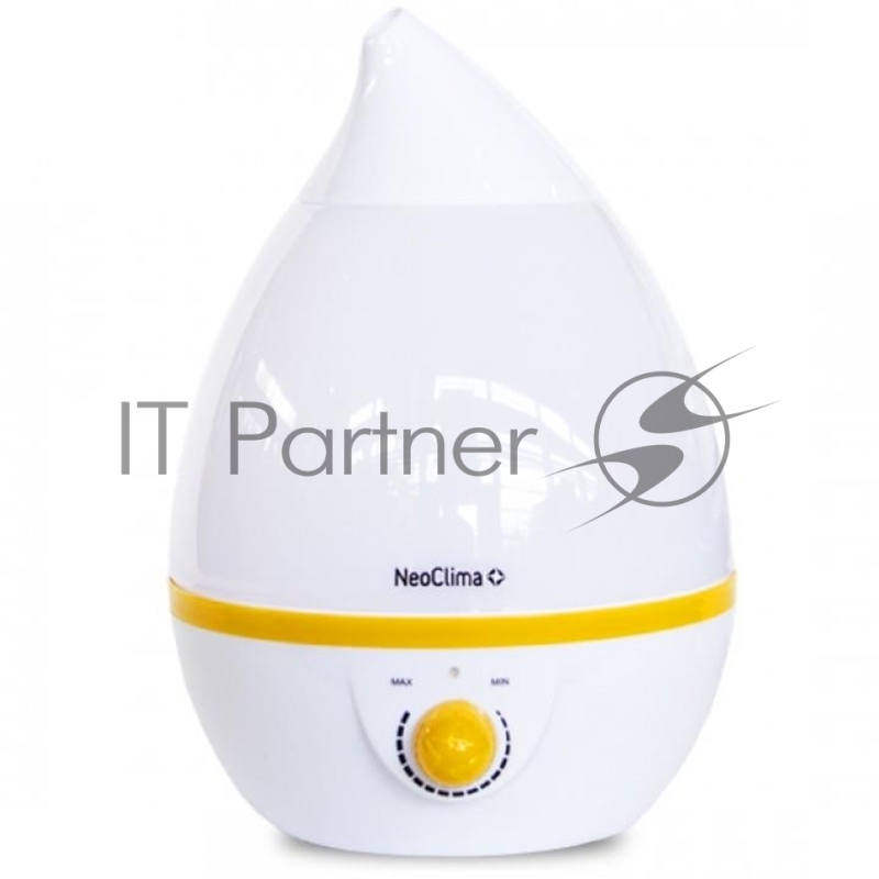 Увлажнитель воздуха Neoclima NHL-200L белый Обсл.площадь 20кв.м. Антибактериальное покрытие, Расход воды 250 гр/час, Объём 2л