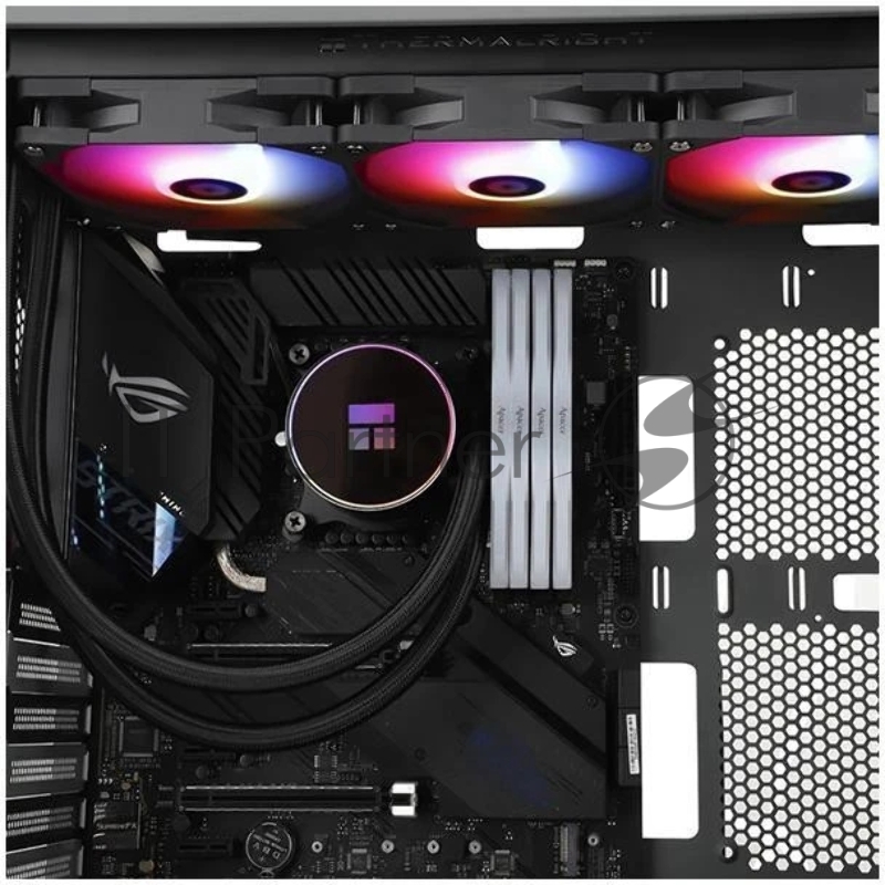 Система водяного охлаждения Thermalright Frozen Magic 360 V2 ARGB Soc-AM5/AM4/1200/1700/1851 черный 4-pin 25.6dB Al Ret (F-MAGIC-360-BL-ARGB-V2)