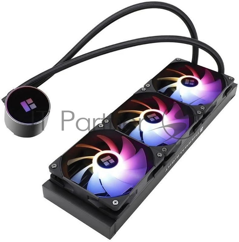Система водяного охлаждения Thermalright Frozen Magic 360 V2 ARGB Soc-AM5/AM4/1200/1700/1851 черный 4-pin 25.6dB Al Ret (F-MAGIC-360-BL-ARGB-V2)