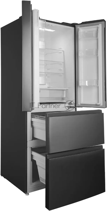 Холодильник Hyundai CM40043F 3-хкамерн. нержавеющая сталь