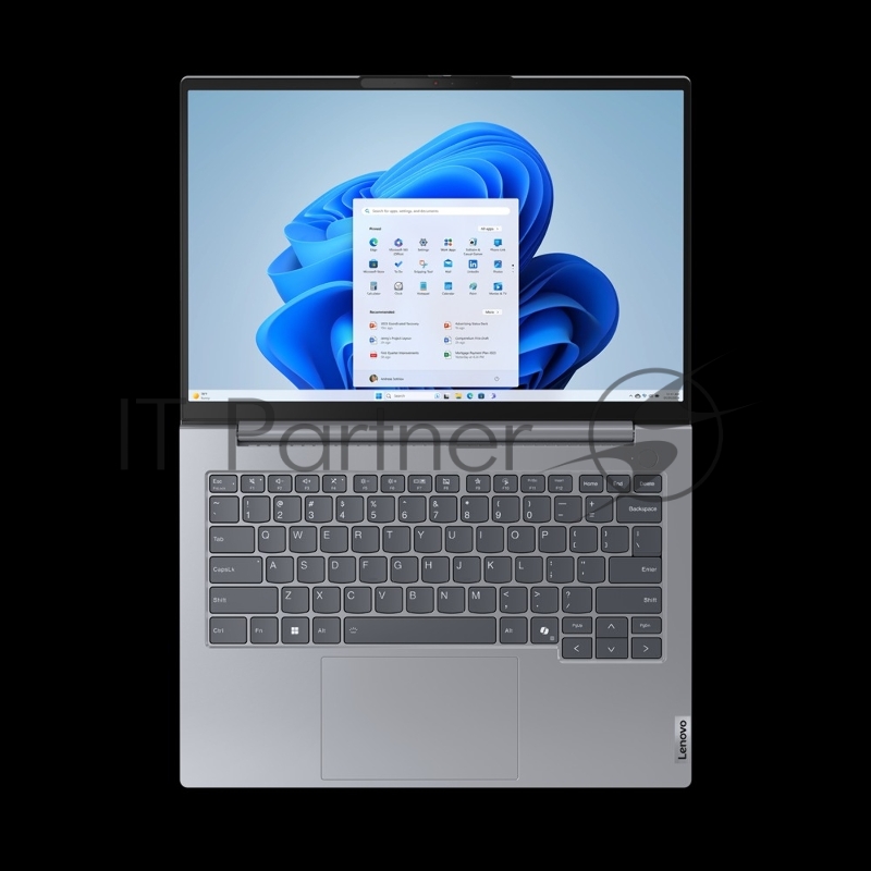 Ноутбук Lenovo ThinkBook 14 G7 IML 14 2.8K (2880x1800) IPS 400N, Intel ultra 7 155H, 16GB DDR5 5600, 1TB SSD M.2, Intel Graphics, WiFi6, BT, no FPR, FHD Cam, 60Wh, 100W USB-C, Win 11 ProENG, 1Y, 1.38kg