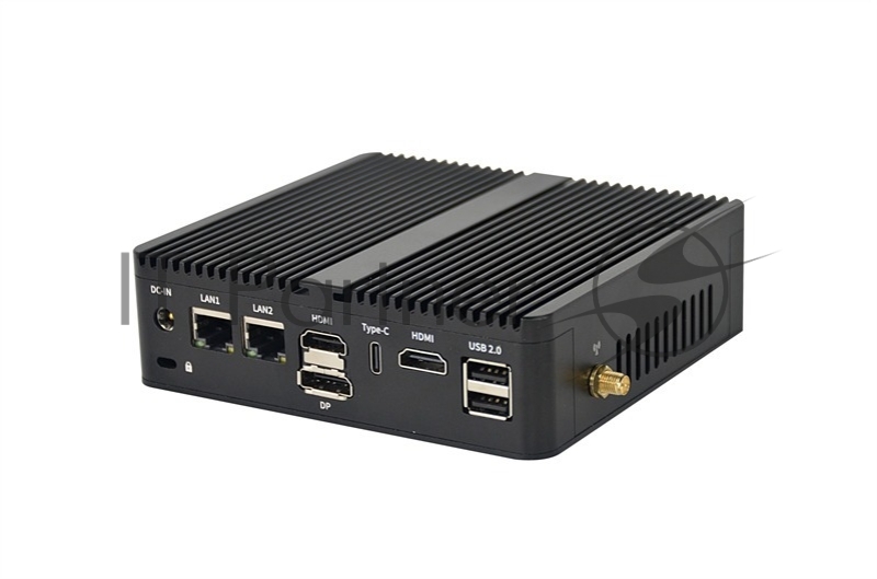 Компьютер IRBIS Smartdesk mini PC Fanless Intel N100 (4C/4T - up to 3.4Ghz), 8GB DDR4 3200, 256GB SSD M.2, Intel UHD, WiFi, BT, 2xCOM, NoOS, 1Y