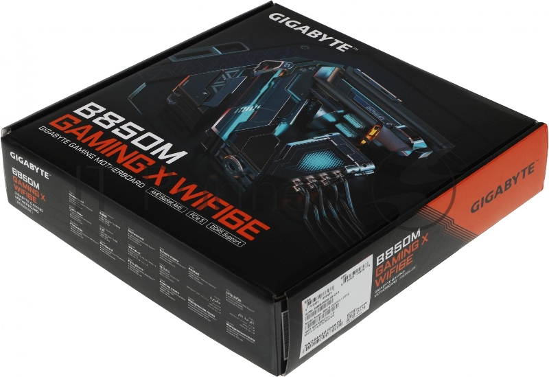 Материнская плата Gigabyte B850M GAMING X WF6E SocketAM5 AMD B850 4xDDR5 mATX AC`97 8ch(7.1) 2.5Gg RAID+HDMI