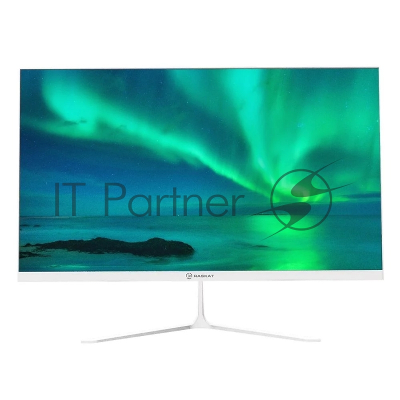 Монитор Raskat I27F10DAW 27,IPS, 1920*1080, VGA+HDMI+DP, 4ms, 178°/178°, 1000:1, 100Hz, белый