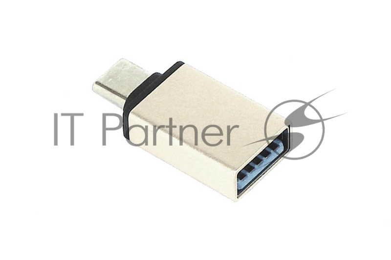 Переходник Type-C на USB 3.0 OTG золотой