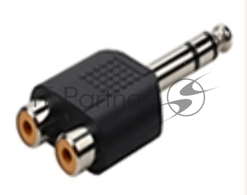 Переходник с Jack на RCA (тюльпан) 2 канала