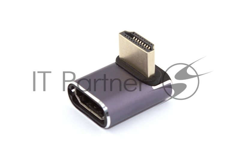 Переходник HDMI угловой папа-мама вверх