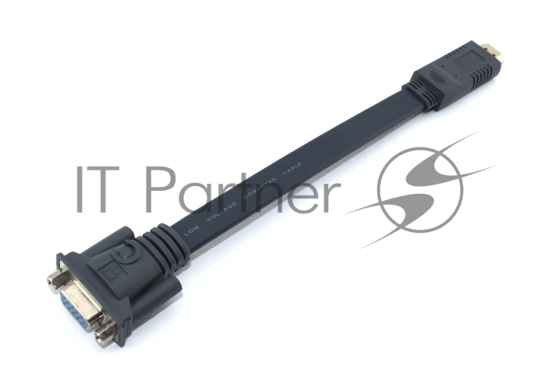 Переходник с кабелем HDMI на VGA цветной 230 мм