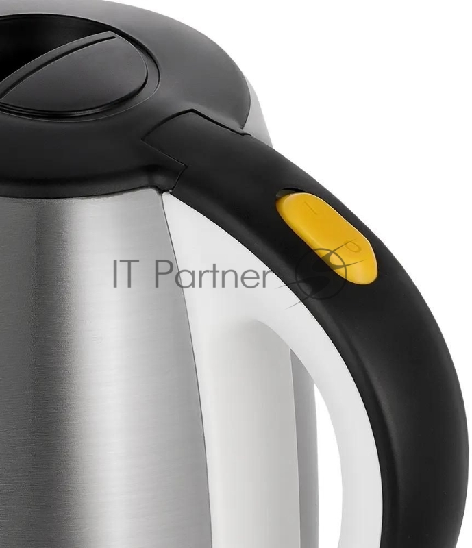 Чайник электрический Kitfort КТ-6654 1.7л. 1800Вт нержавеющая сталь/черный