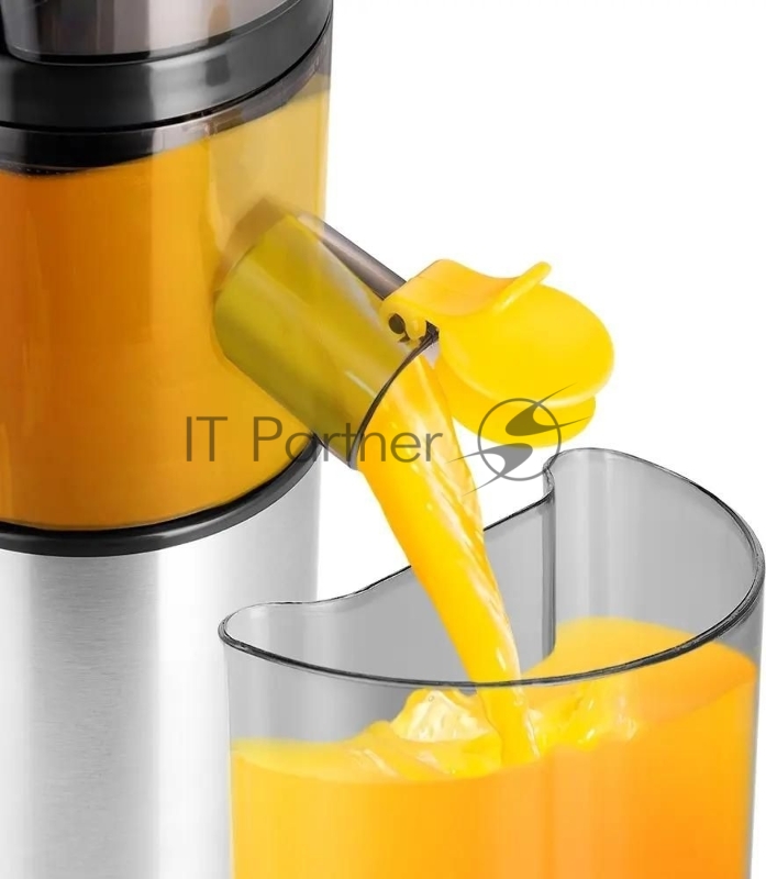 Соковыжималка шнековая Kitfort КТ-1152 100Вт серебристый/черный