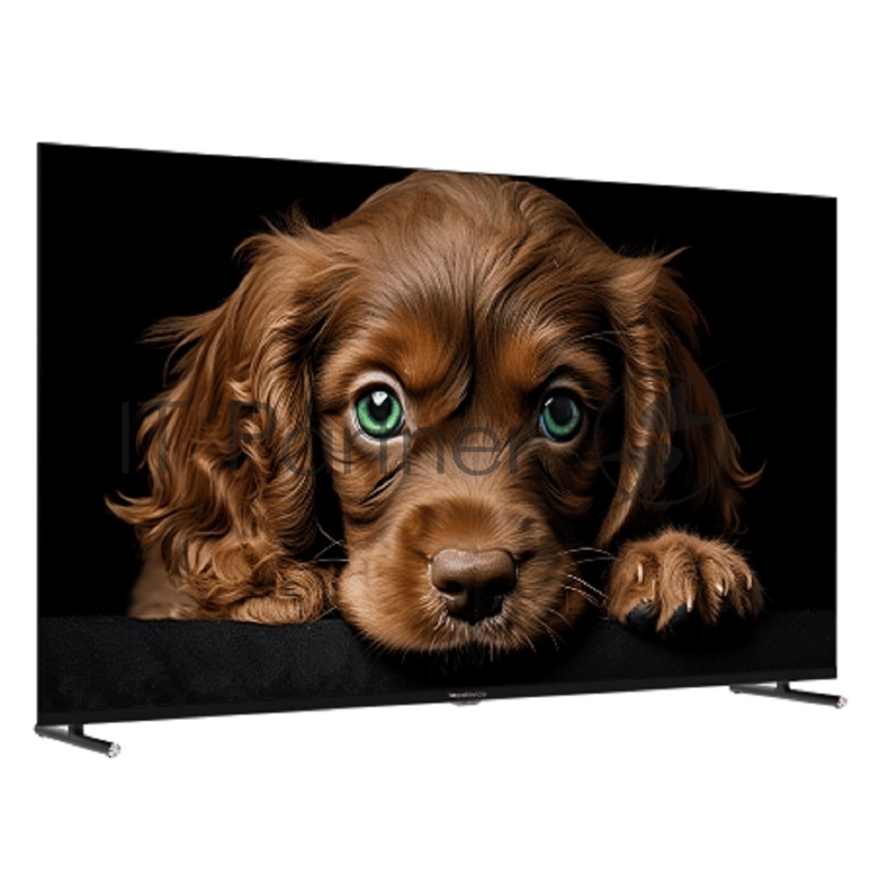 Телевизор Topdevice TDTV55CQ09U черный 55 UHD/VA-QLED/Smart GTV/2-16Гб/БТ