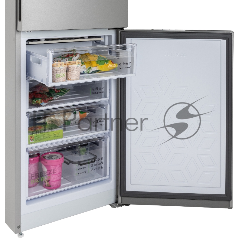 Холодильник Бирюса М6149 металлик