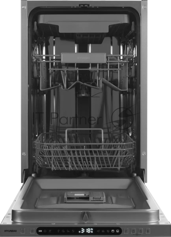 Посудомоечная машина встраив. Hyundai HBD 478 2100Вт узкая серебристый