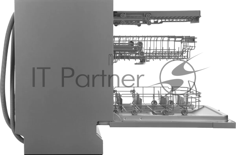 Посудомоечная машина встраив. Hyundai HBD 478 2100Вт узкая серебристый