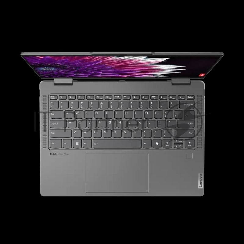 Ноутбук Lenovo Yoga 7 2-in-1 14IML9 14(2880x1800 OLED)/Touch/Intel Core Ultra 7 155H(1.4Ghz)/32768Mb/1024SSDGb Arc graphics/Cam/BT/WiFi/71WHr/war 1y/1.49kg/storm grey/Win11Home + 65W, Pen, RU kbd