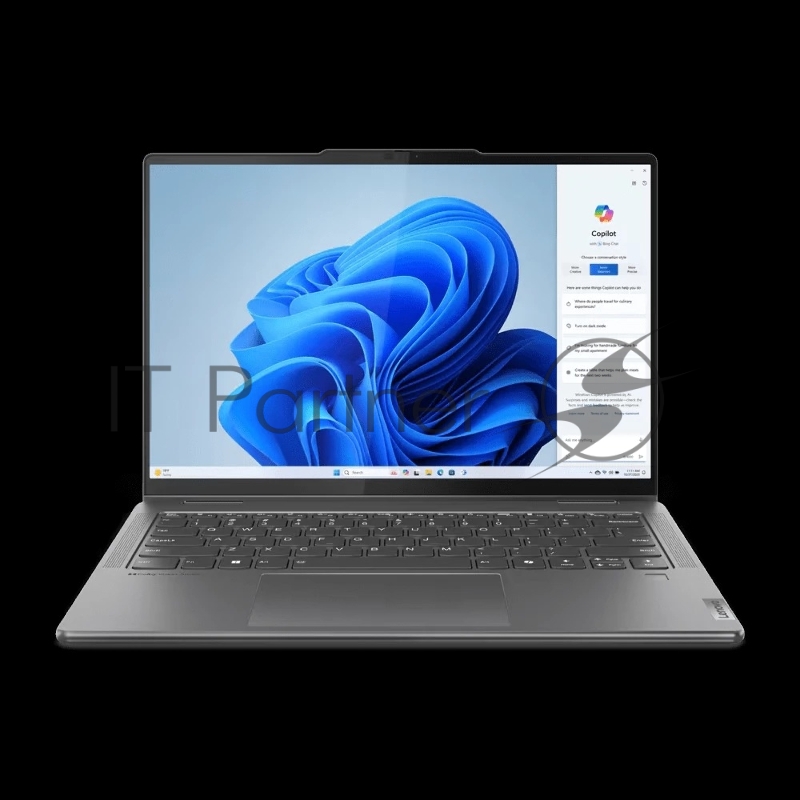Ноутбук Lenovo Yoga 7 2-in-1 14IML9 14(2880x1800 OLED)/Touch/Intel Core Ultra 7 155H(1.4Ghz)/32768Mb/1024SSDGb Arc graphics/Cam/BT/WiFi/71WHr/war 1y/1.49kg/storm grey/Win11Home + 65W, Pen, RU kbd