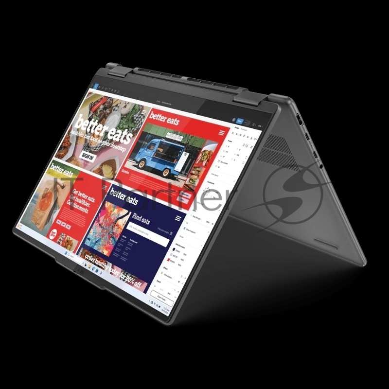 Ноутбук Lenovo Yoga 7 2-in-1 14IML9 14(2880x1800 OLED)/Touch/Intel Core Ultra 7 155H(1.4Ghz)/32768Mb/1024SSDGb Arc graphics/Cam/BT/WiFi/71WHr/war 1y/1.49kg/storm grey/Win11Home + 65W, Pen, RU kbd