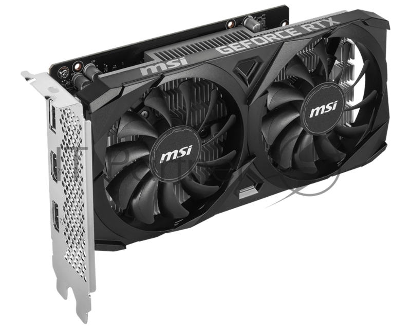 Видеокарта MSI RTX3050 VENTUS 2X E 6G OC NVIDIA RTX 3050 6Gb, GDDR6, PCI-E 4.0, HDMIx2 DPx1 HDCP