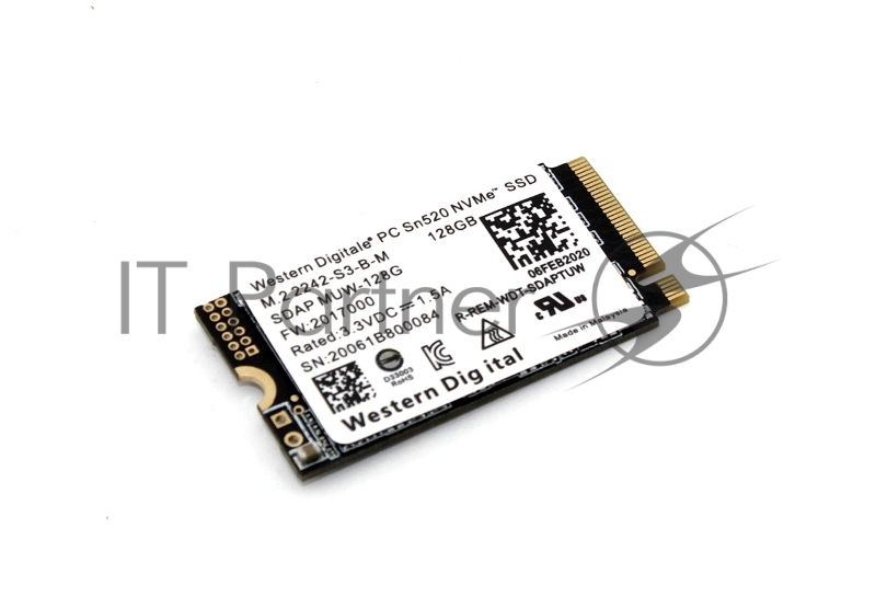 SSD M.2 2242 128Gb WD SN520 NVME