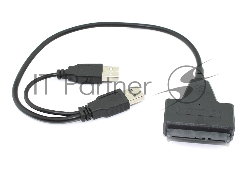 Переходник SATA на USB 2.0 на шнурке 30см с индикатором