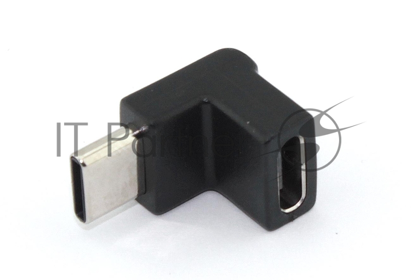 Переходник OTG USB Type C мама на Type-C папа угловой