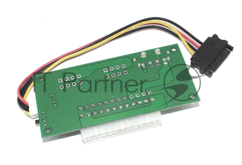 Переходная плата для подключения питания HDD SATA к отдельному блоку питания с выключаетлем