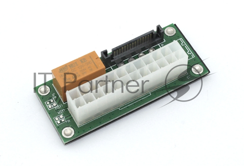 Переходная плата для подключения питания HDD SATA к отдельному блоку питания