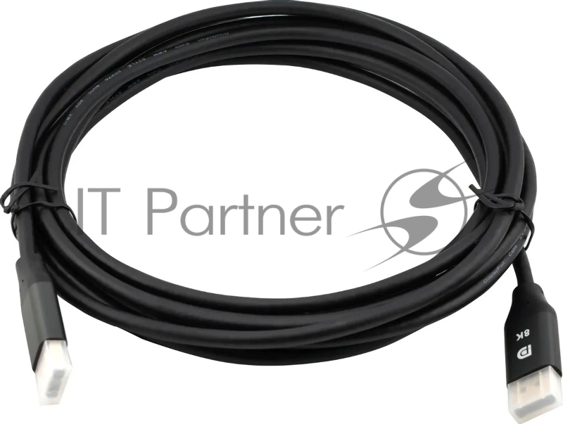 Кабель аудио-видео Cactus CS-DP-DP-1.4-5 DisplayPort (m)/DisplayPort (m) 5м. позолоч.конт. черный