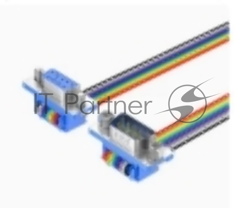 Плоский шлейф DB37 мама-папа