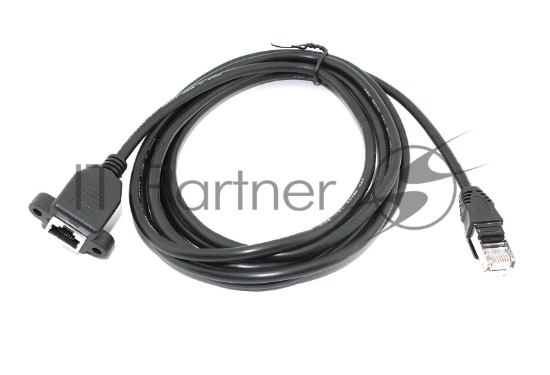 Удлинитель RJ45 папа-мама для монтажа на корпу 3 м