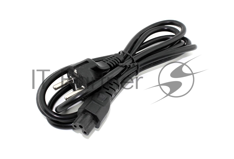 Кабель Mickey Mouse сетевой для блоков питания трехлепестковый 1.8м (0,75mm) черный