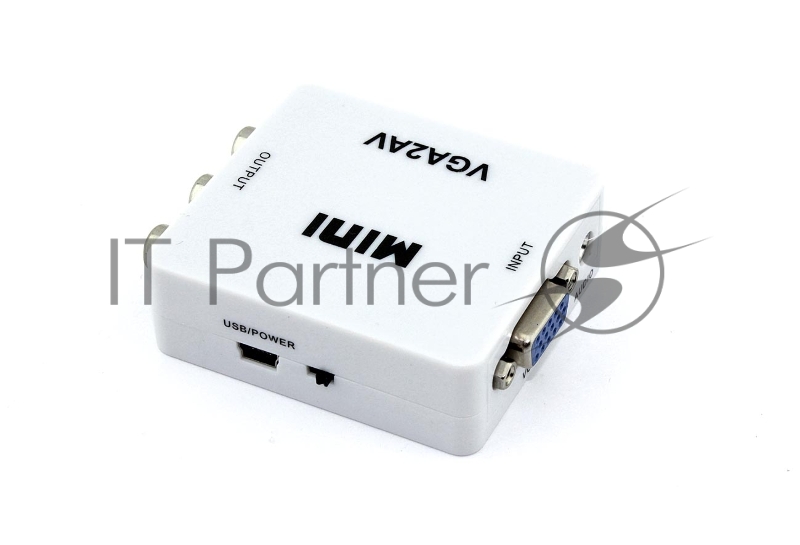 Переходник с VGA на AV (тюльпаны)