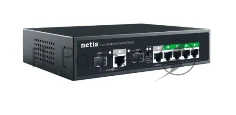 Коммутатор 7PORT 10/100/1000M POE P107GS NETIS