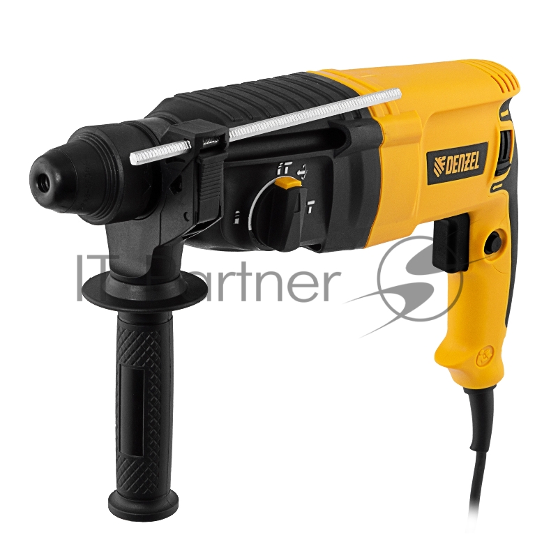 Перфоратор электрический RHH-800-26, SDS-plus, 800 Вт, 3 Дж, 3 плюс 1 реж. Denzel
