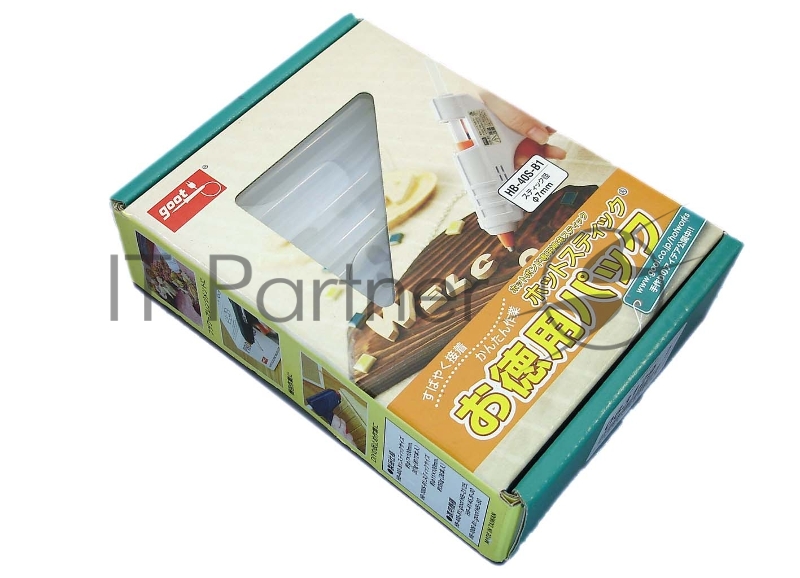 Набор стержней goot HB-40S-B1 для клеевого пистолета 7 мм прозрачные 10 см