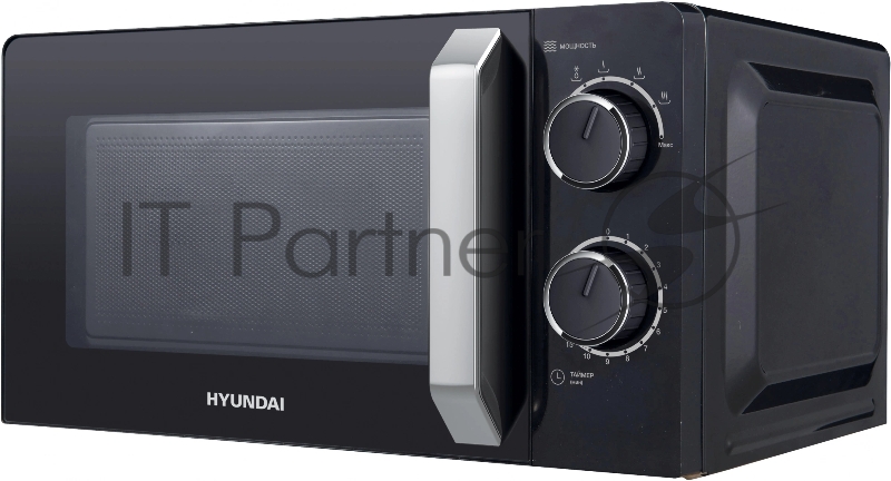 Микроволновая печь Hyundai HYM-M2052 20л. 700Вт черный/серебристый
