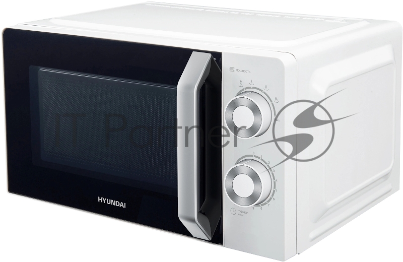 Микроволновая печь Hyundai HYM-M2053 20л. 700Вт белый/серебристый