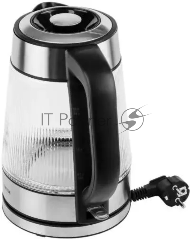 Чайник Centek CT-0013 стекло, 2200 Вт, 1.8 л, серебристый