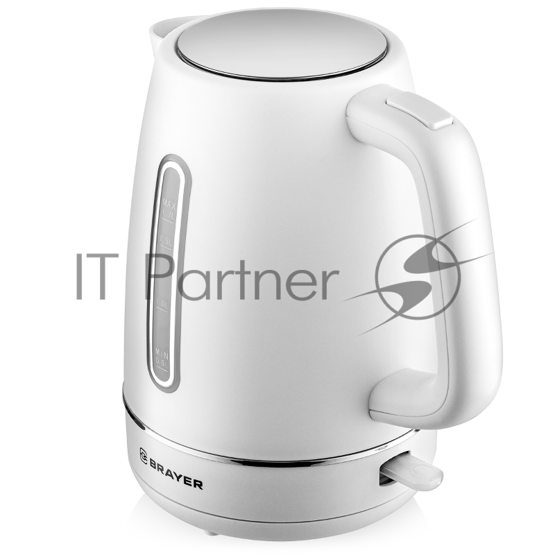 Чайник BRAYER BR6103WH 2200 Вт, 1.7 л, белый