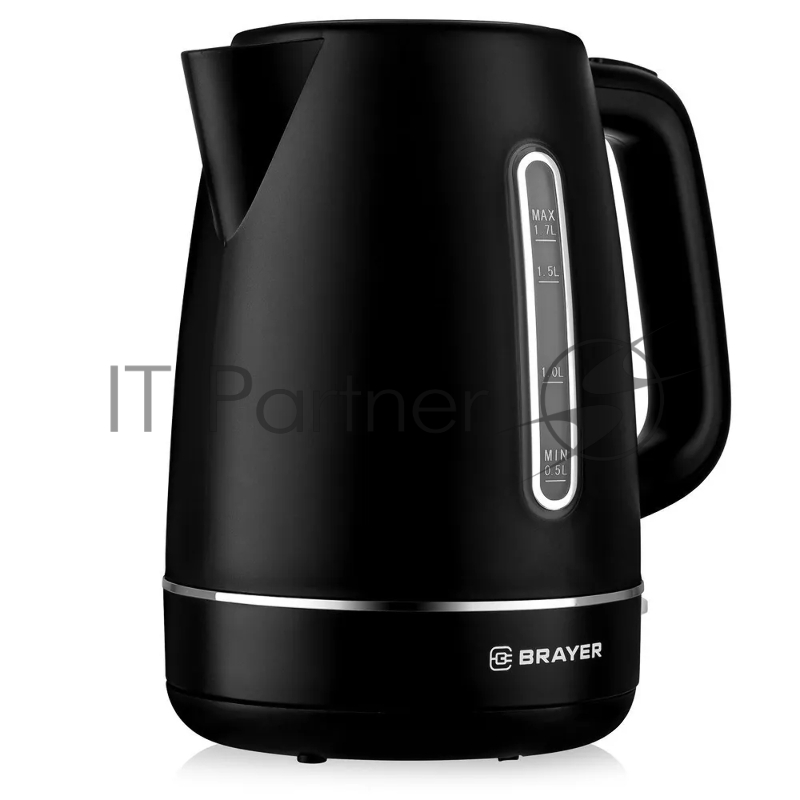 Чайник BRAYER BR6103BK 2200 Вт, 1.7 л, чёрный