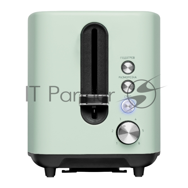 Тостер BBK TR85 серо-зеленый